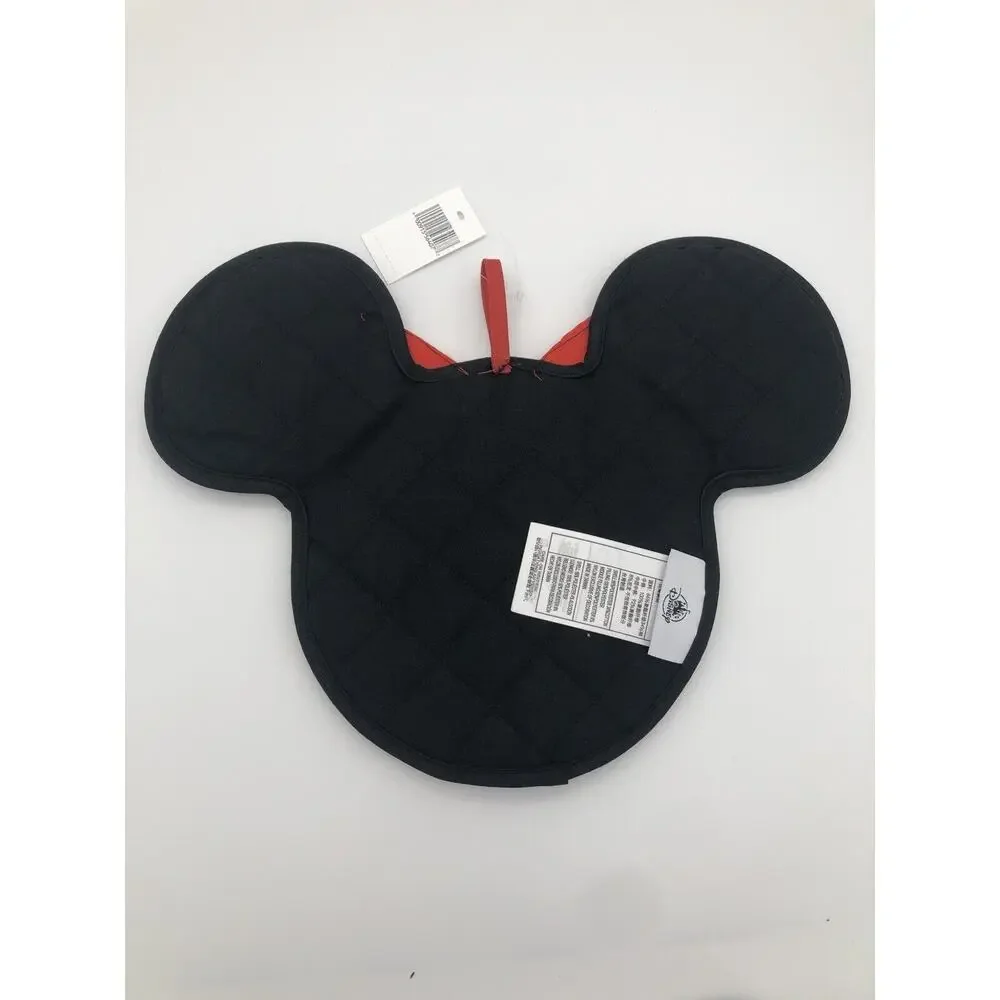 Disney Parks Minnie Mouse Quilted Black Pot Holder - Mousewares Kitchen Hot Pad